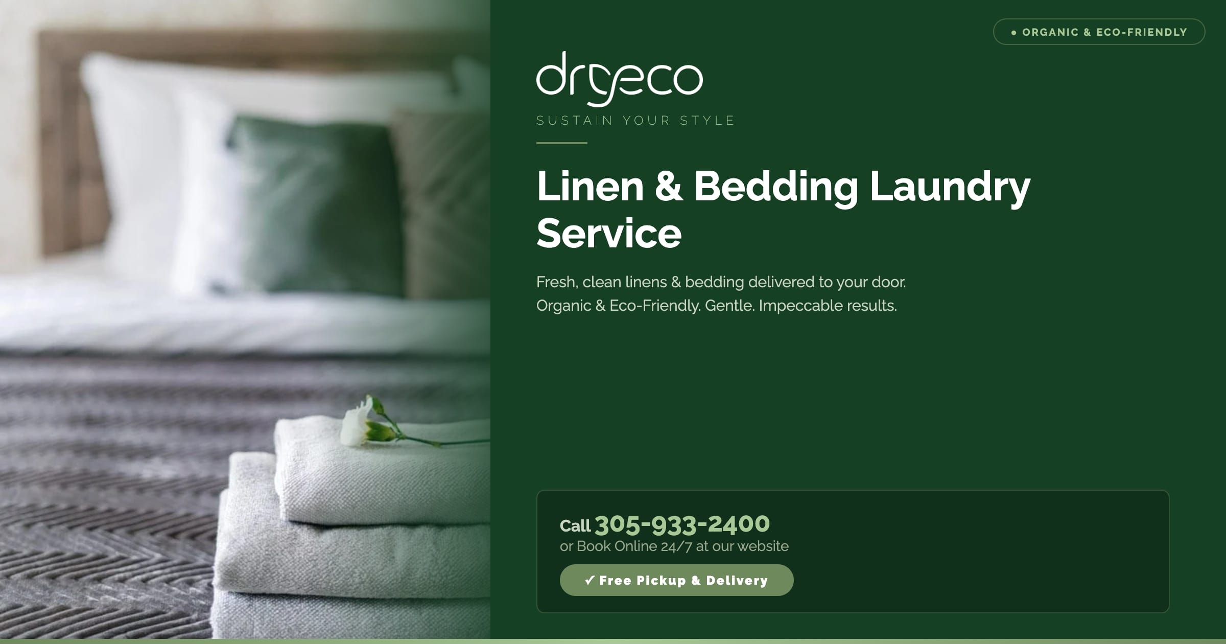 bed with clean sheets, clean pillow cases and clean towels